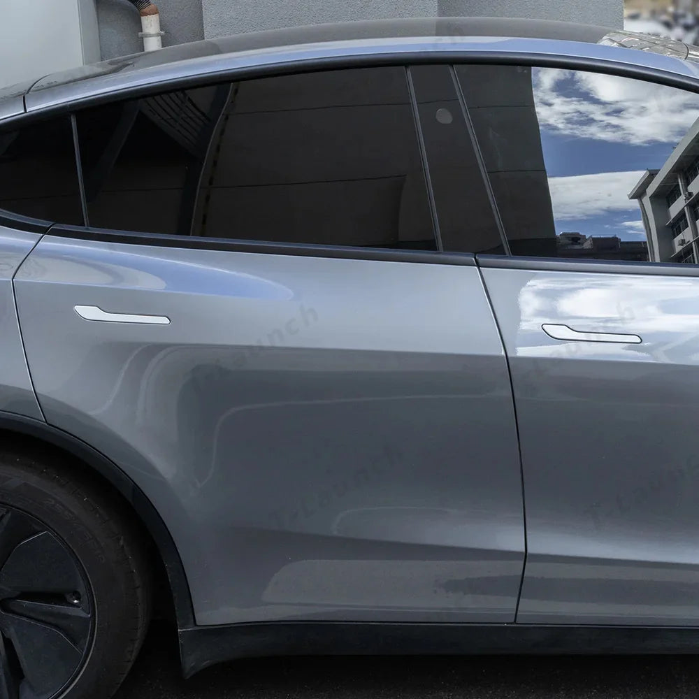 ABS Side Mirror Covers & Door Handle Covers for Tesla Model Y Juniper 2025+ / Model 3 Highland 2024+