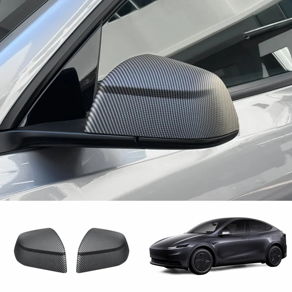 ABS Side Mirror Covers & Door Handle Covers for 2026 New Tesla Model Y Standard