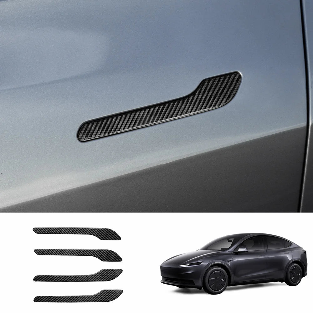 ABS Side Mirror Covers & Door Handle Covers for 2026 New Tesla Model Y Standard