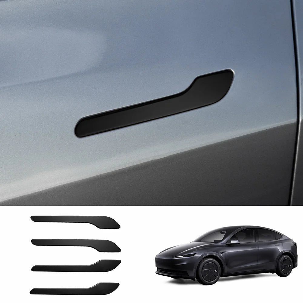 ABS Side Mirror Covers & Door Handle Covers for 2026 New Tesla Model Y Standard