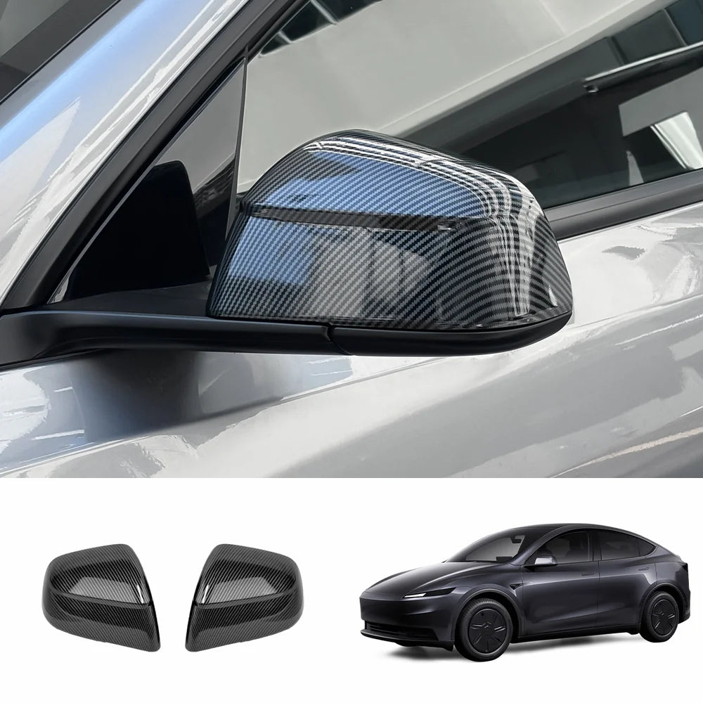 ABS Side Mirror Covers & Door Handle Covers for 2026 New Tesla Model Y Standard