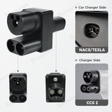 CCS2 a Tesla/Adaptador de carga EV NACS para Model 3/Año/S/INCÓGNITA