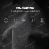 Alcantara Dashboard Air Outlet Cover Sticker For 2024 Model 3 Highland