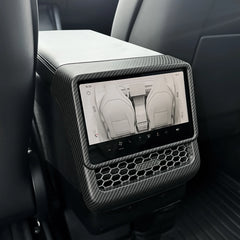 Rear Center Console Air Vent Cover & Lower Kick Panel Protector for Tesla Model YL 2026+