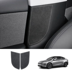 Alcantara B-Pillar Anti-Scratch Protector for Tesla Model Y Juniper 2025+ - T-Launch