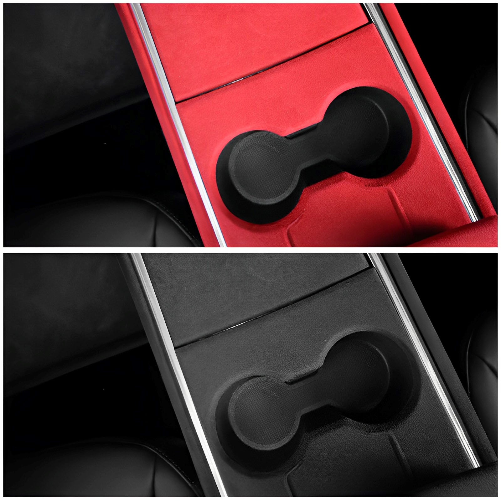 Alcantara Center Console Cover For Tesla Model 3/Y (2017-2023)