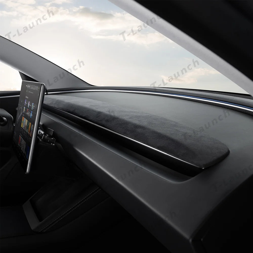 Alcantara Dashboard Replacement Panel for Tesla Model 3 Highland 2024+ / Model Y Juniper 2025+