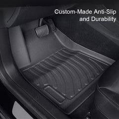2024+ Model 3 Highland All-Weather Floor Mats Full Set Trunk Mat Cargo Mat Frunk Cargo Liner for Tesla