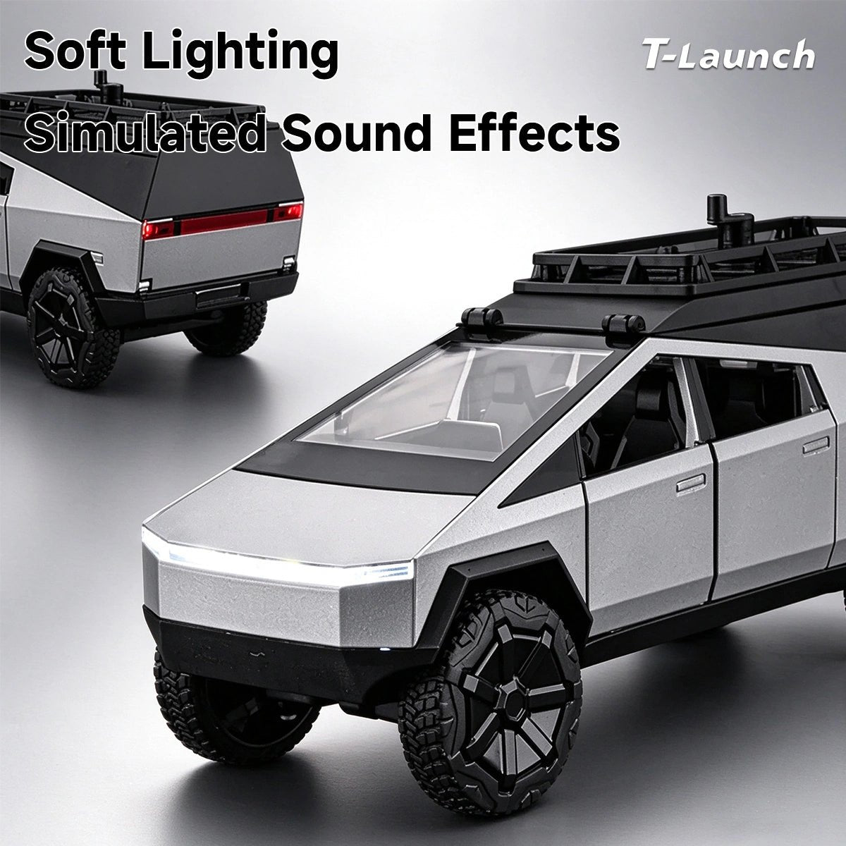 1:24 Scale Alloy Pickup Camping RV Model - T-Launch