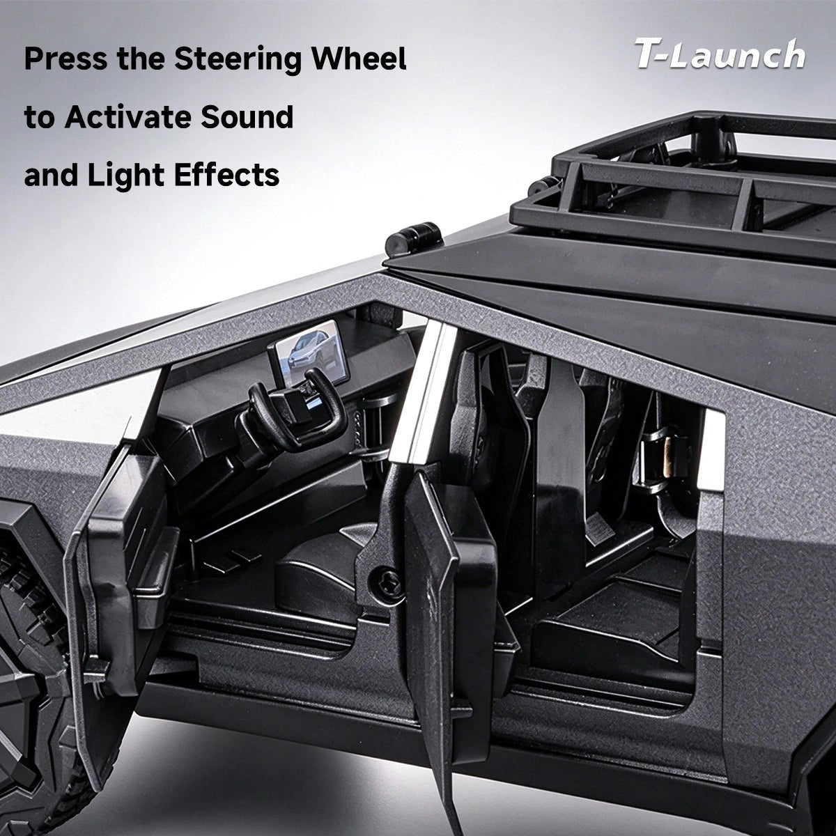 1:24 Scale Alloy Pickup Camping RV Model - T-Launch