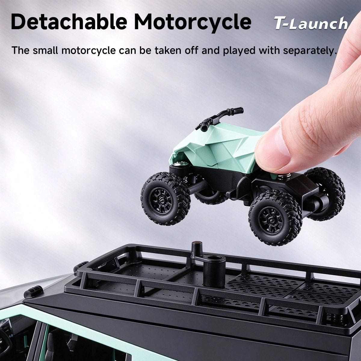 1:24 Scale Alloy Pickup Camping RV Model - T-Launch