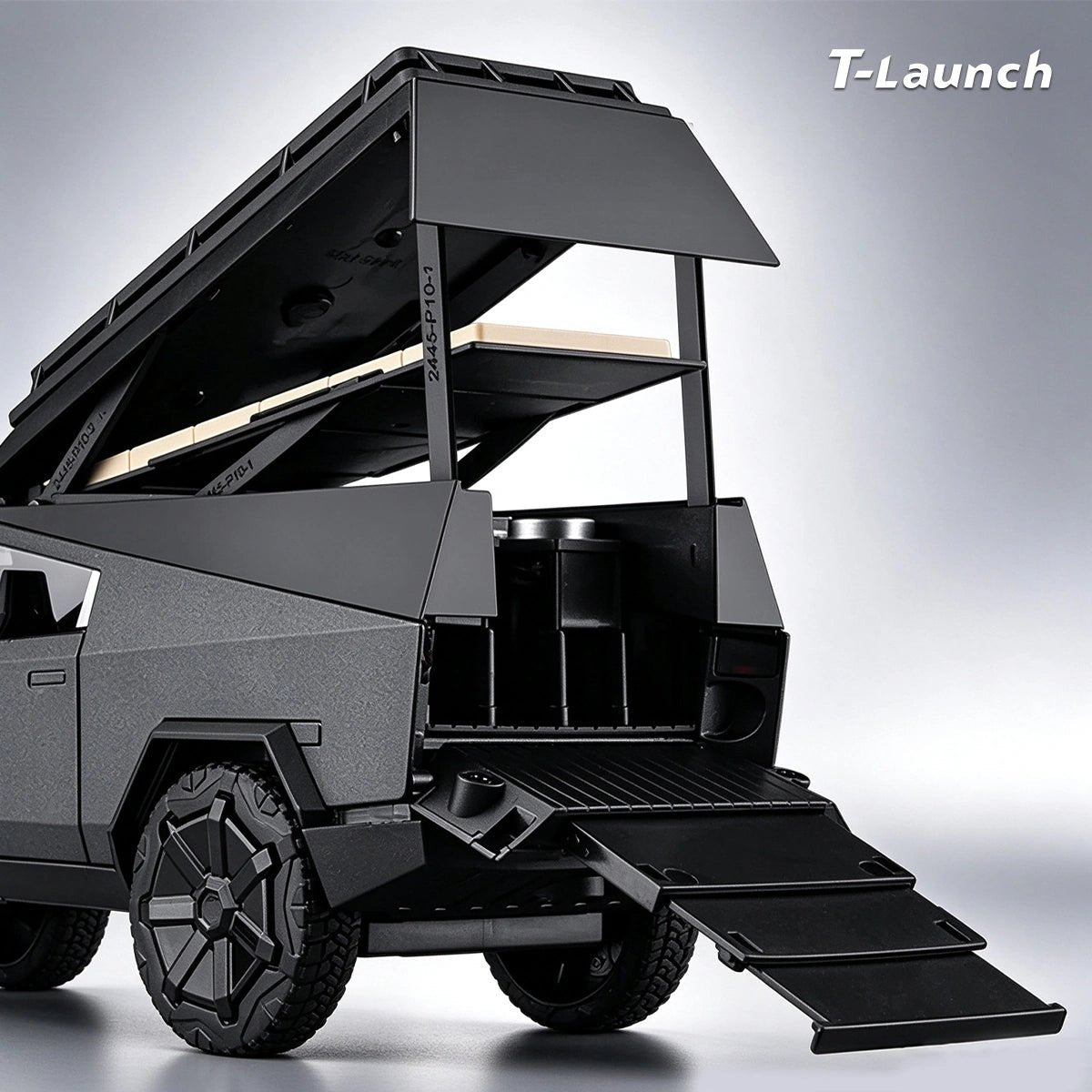 1:24 Scale Alloy Pickup Camping RV Model - T-Launch