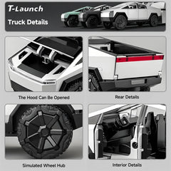 Cybertruck 1:24 Scale Alloy Pickup Truck Model