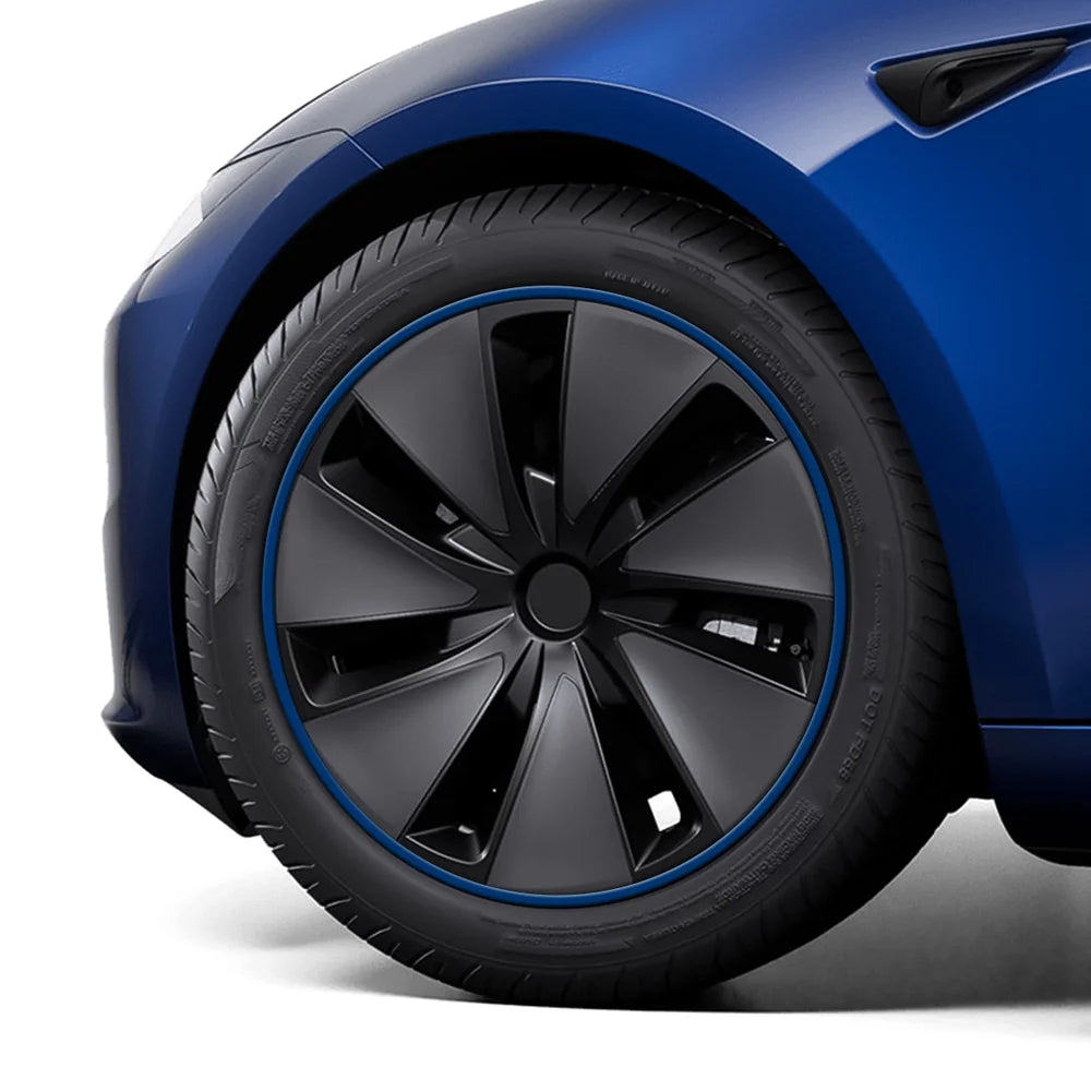 Aluminum Alloy Wheel Rim Protectors (Tesla Body Color Match) – for All ...