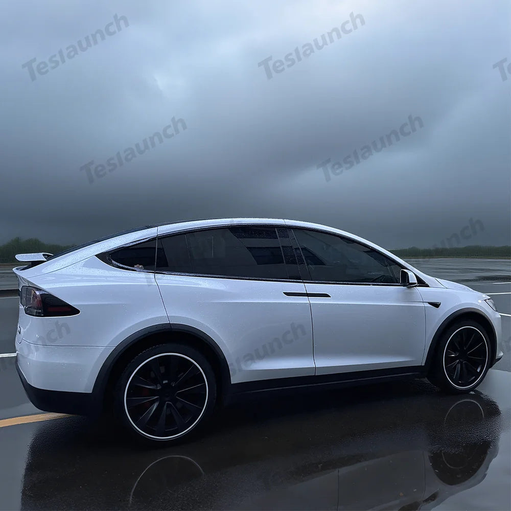 Aluminum Alloy Wheel Rim Protectors (Tesla Body Color Match) β for All ...