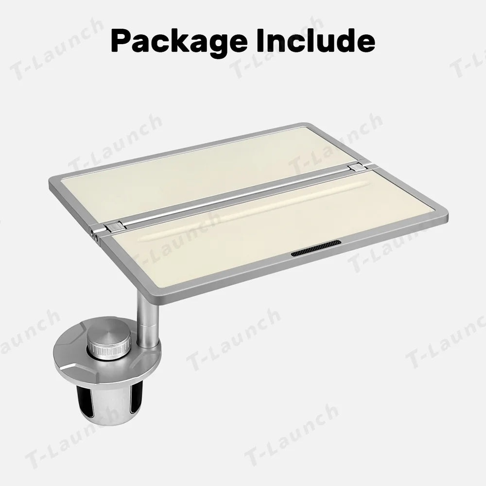 Aluminum Foldable Floating Car Table – Universal Fit for All Cars