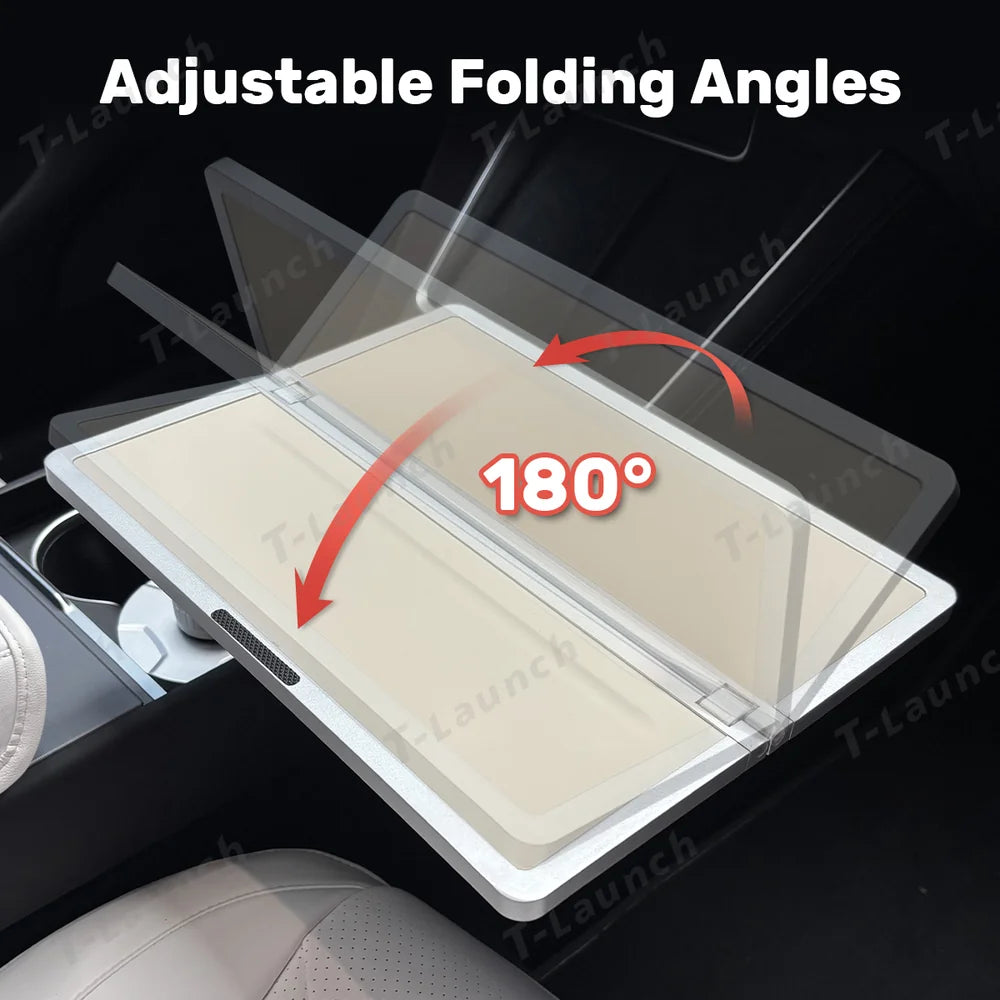 Aluminum Foldable Floating Car Table – Universal Fit for All Cars