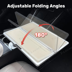 Aluminum Foldable Floating Car Table – Universal Fit for All Cars