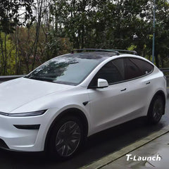 Anti-Theft Aluminum Roof Rack Cargo Cross Bars for Tesla Model YL 6-Seater 2026+