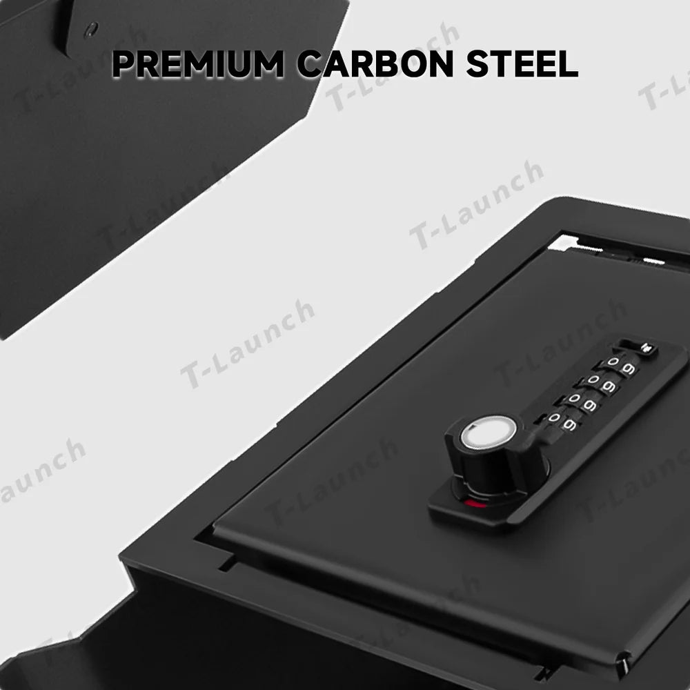 Anti-Theft Center Console Safe LockBox for Tesla Model Y Juniper 2025+ / Model 3 Highland 2024+