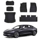 Tapis de sol TPE toutes saisons pour Tesla 2024 Model 3 Hautes Terres