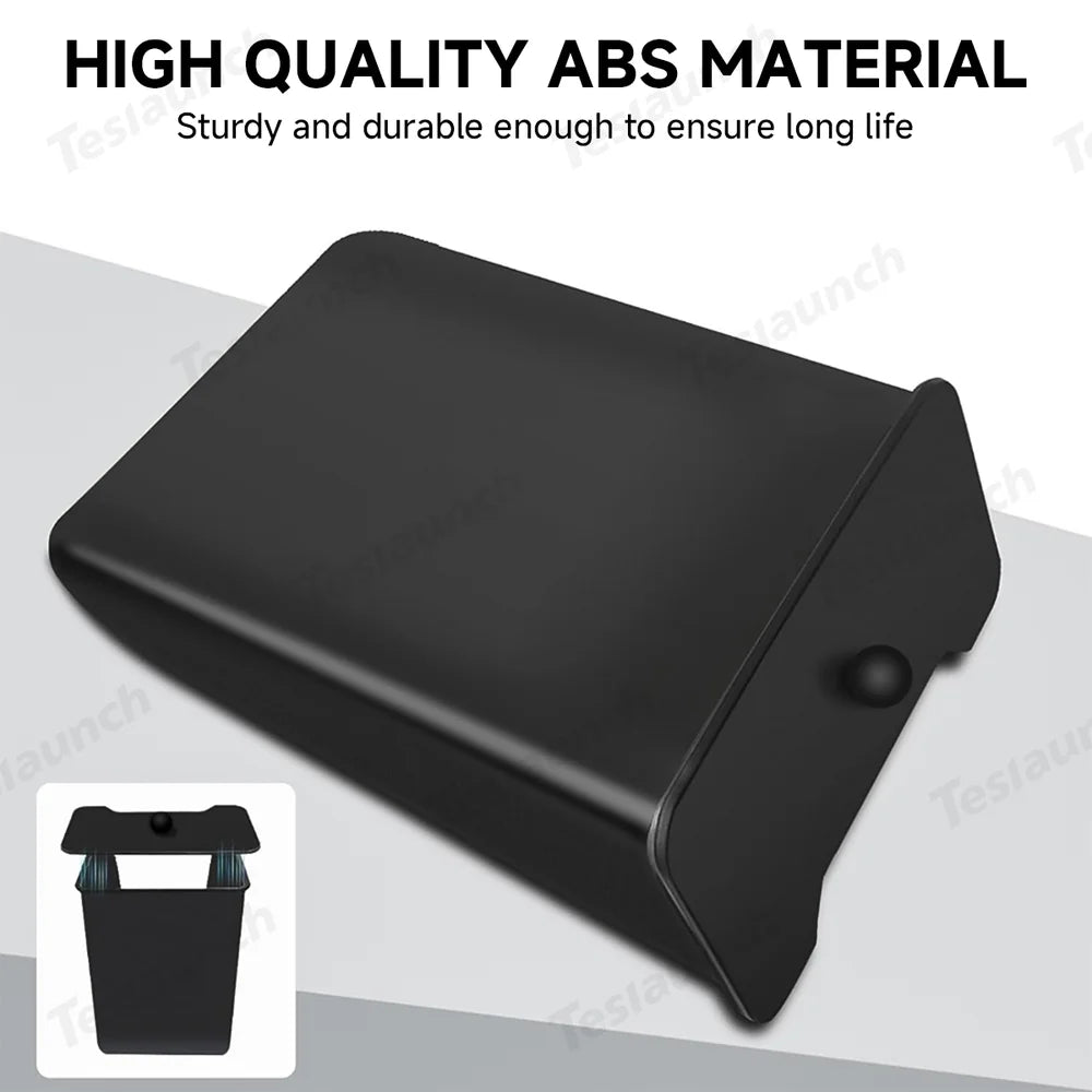 Backseat Magnetic Trash Can & Storage Box for Tesla Model Y Juniper 2025+