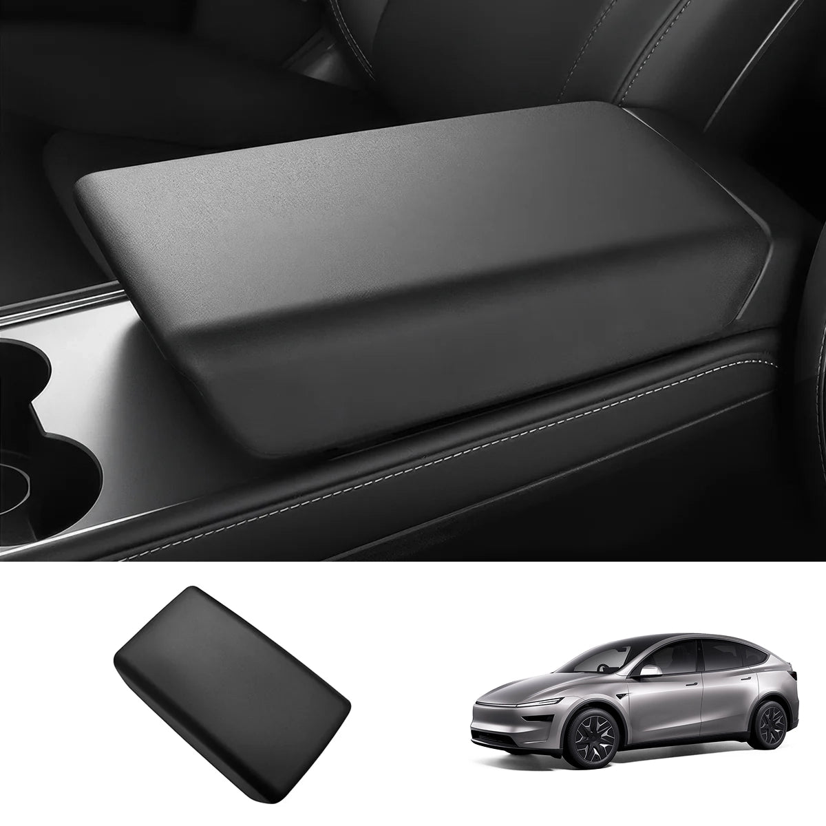 TPE Center Console Armrest Cover for Tesla Model YL 2026+