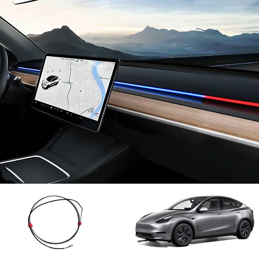 Blind Spot Detection (BSD) Smart Ambient Light for Tesla Model Y/3 (2017–2025+)