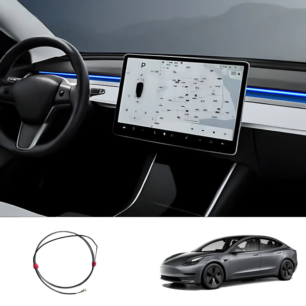 Blind Spot Detection (BSD) Smart Ambient Light for Tesla Model Y/3 (2017–2025+)