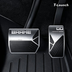 Aluminum Alloy Brake Pedal Covers for Tesla Model 3/Y/YL Interior Accessories
