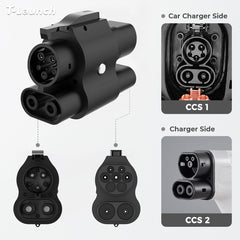 CCS2 auf CCS1 Adapter EV Schnell lade adapter