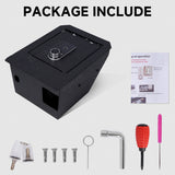 Anti-theft center console safe lockbox proTeslaCybertruck