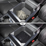 Anti-theft center console safe lockbox proTeslaCybertruck