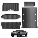 Tous les temps TPE Tapis de sol Cargo Liners Set pour Tesla Cybertruck