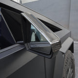 [Real Carbon Fiber] Rear View Mirror Covers (1 Pair) for Cybertruck