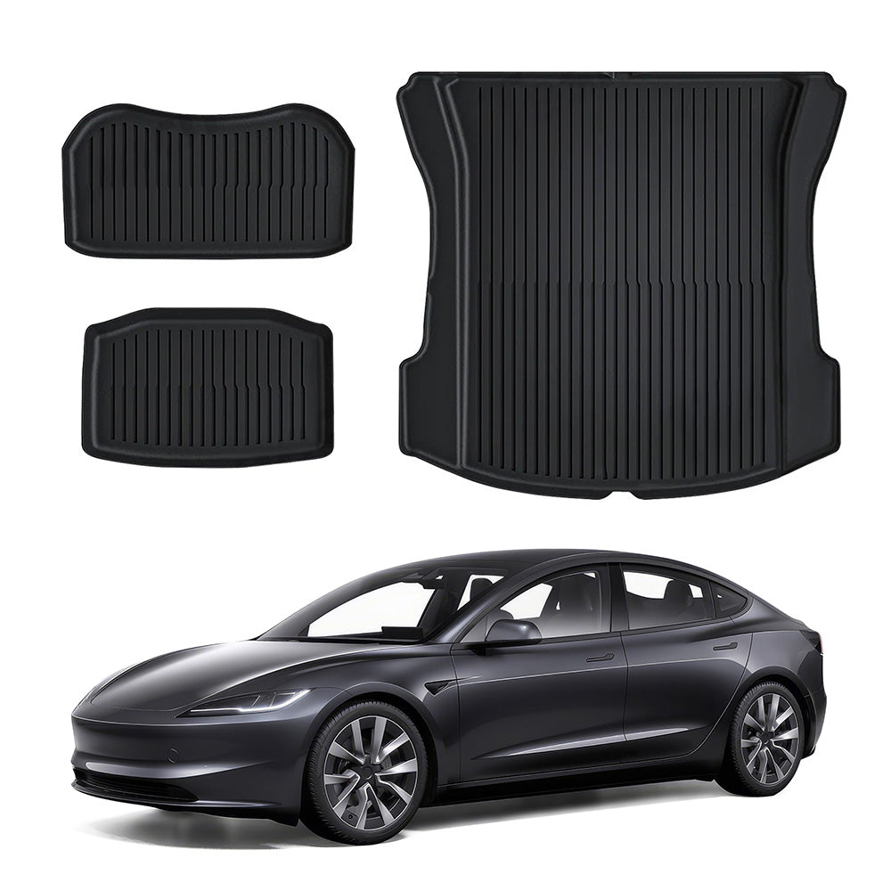 All Weather TPE Floor Mat for Tesla 2024+ Model 3 Highland