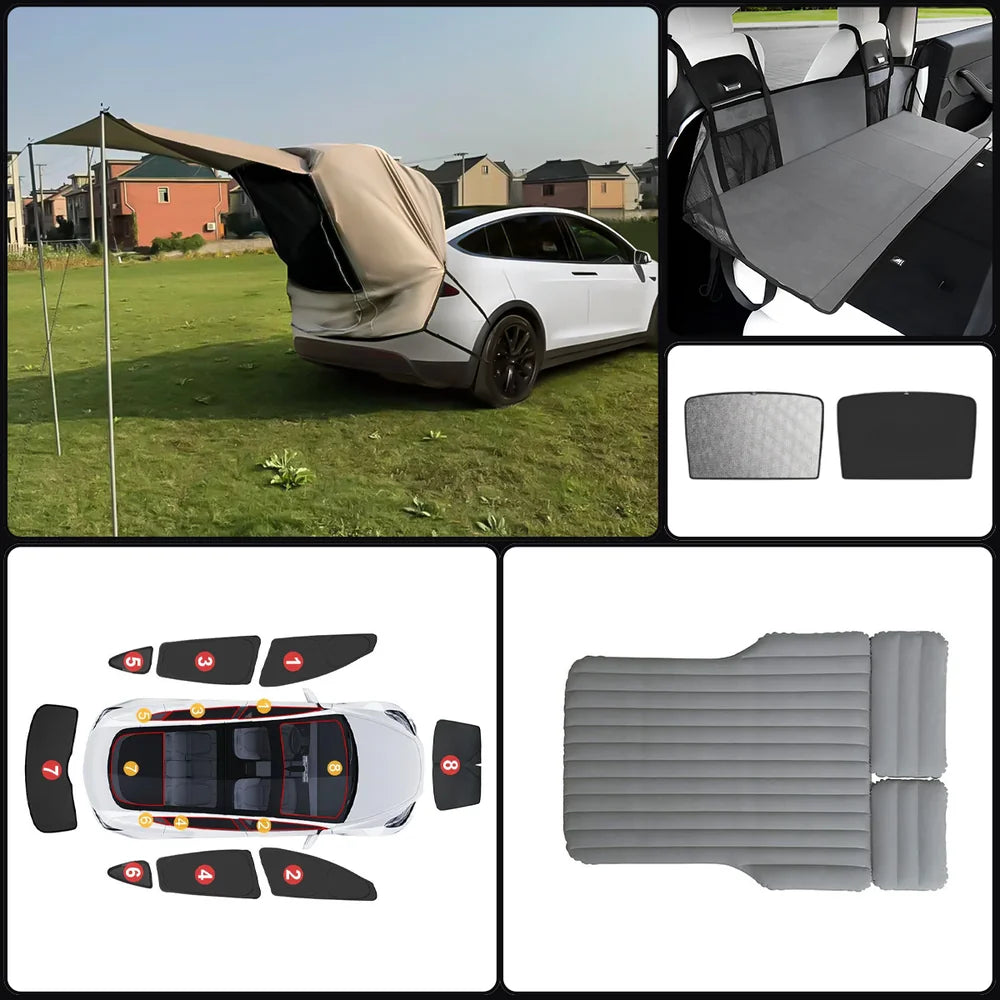 Bundle & Save Up to $80: Car Camping Tailgate Tent Essential Kit