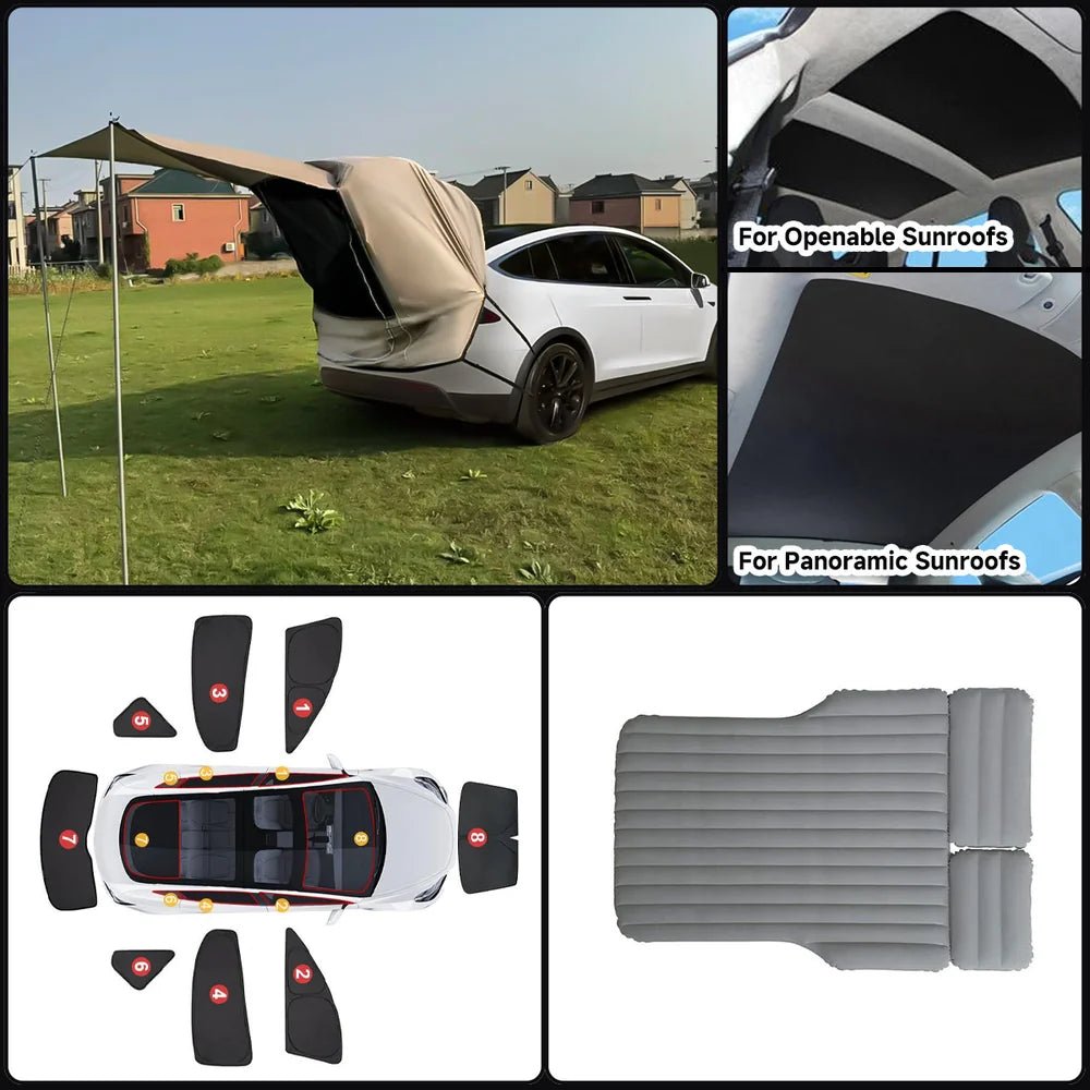 Bundle & Save Up to $80: Car Camping Tailgate Tent Essential Kit – T-Launch