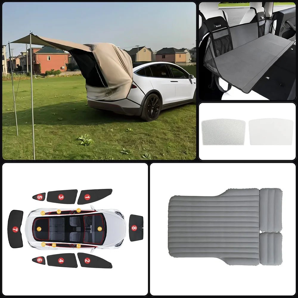 Bundle & Save Up to $80: Car Camping Tailgate Tent Essential Kit