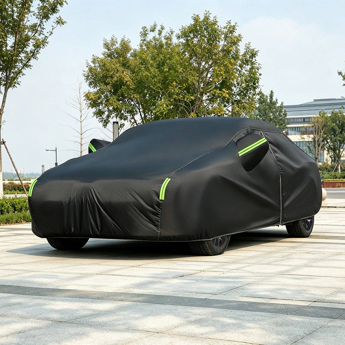 Heavy-Duty All-Weather Fleece-Lined Car Cover for Tesla Model YL 2026+