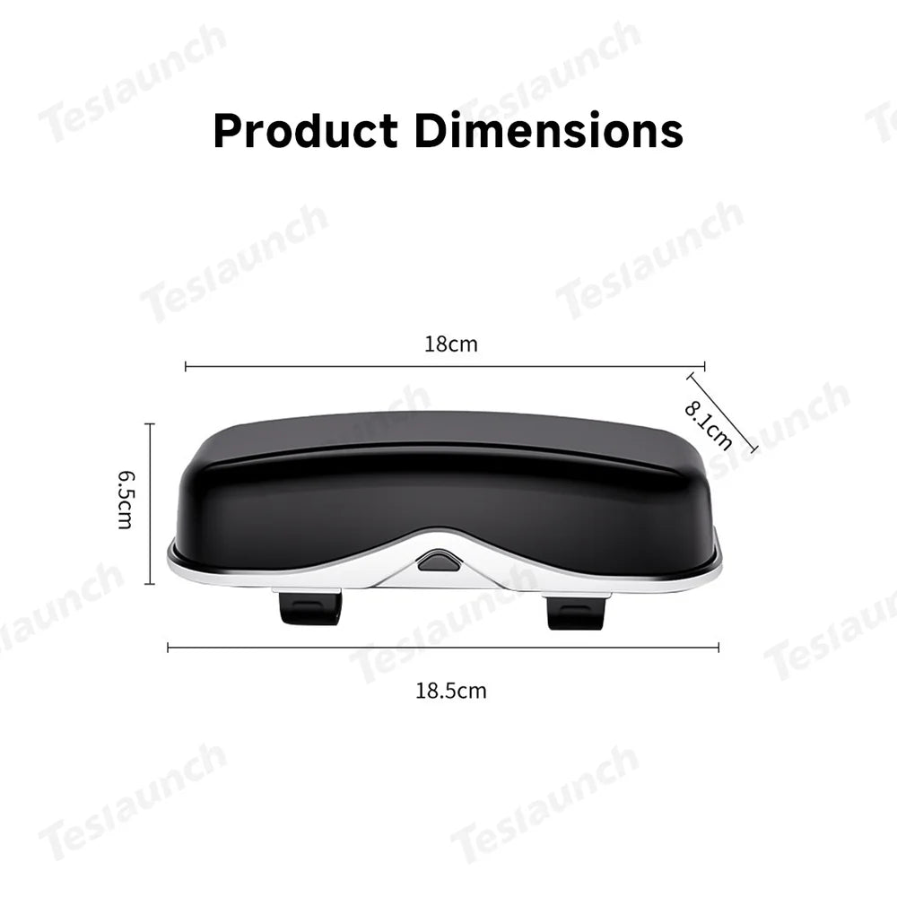 Car Sun Visor Glasses Storage Box – Universal Fit for All Cars