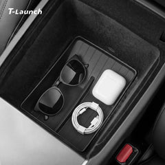 Center Console Armrest Organizer Tray for Tesla Model Y Standard 2026+