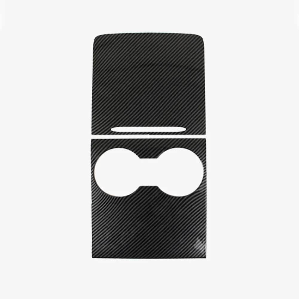 Model 3 & Y Center Console Cover (kolfibermönster ABS) (Gen.2) för Tesla(2021-2023)