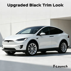 Complete Chrome Delete Vinyl Wrap Kit for Tesla Model X 2015-2020