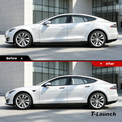 Complete Chrome Delete Vinyl Wrap Kit for Tesla Model S 2012-2020