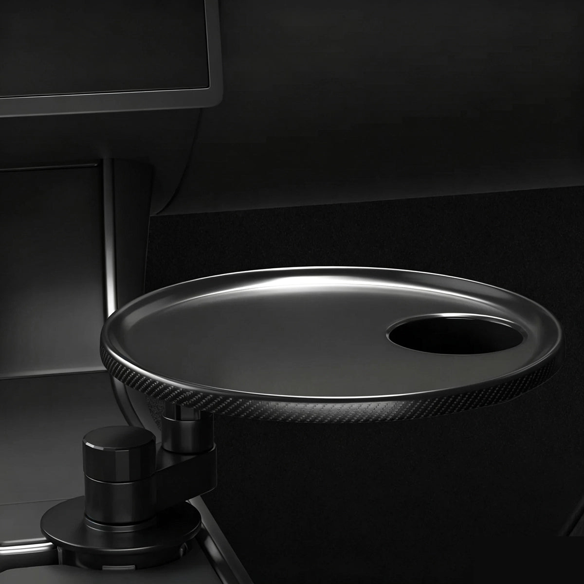 360° Rotatable Cup Holder Tray Table for Tesla Model 3/Y/S/X