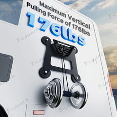 Magnetic Flat Mount with Strong Pull Force Base for Starlink Mini