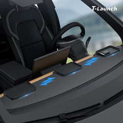 Dashboard Storage Tray with Phone Holder & ETC Bracket for Tesla Model 3/Y 2017-2024