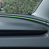 Armaturen brett kappe Abdeckung für 2024 Model 3 Hochland (Kohlefaser-Muster ABS)