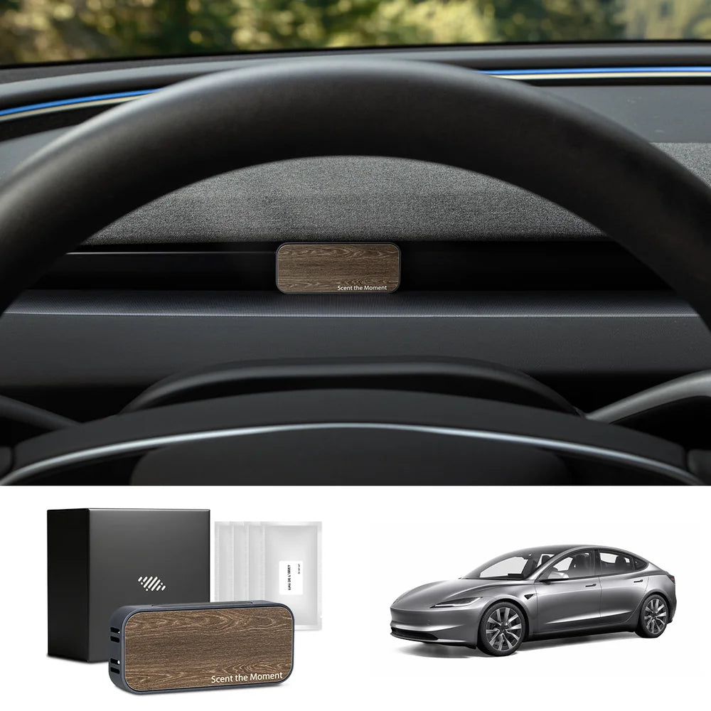 Dashboard Air Vent Freshener for Tesla Model Y Juniper 2025+ / Model 3 Highland 2024+